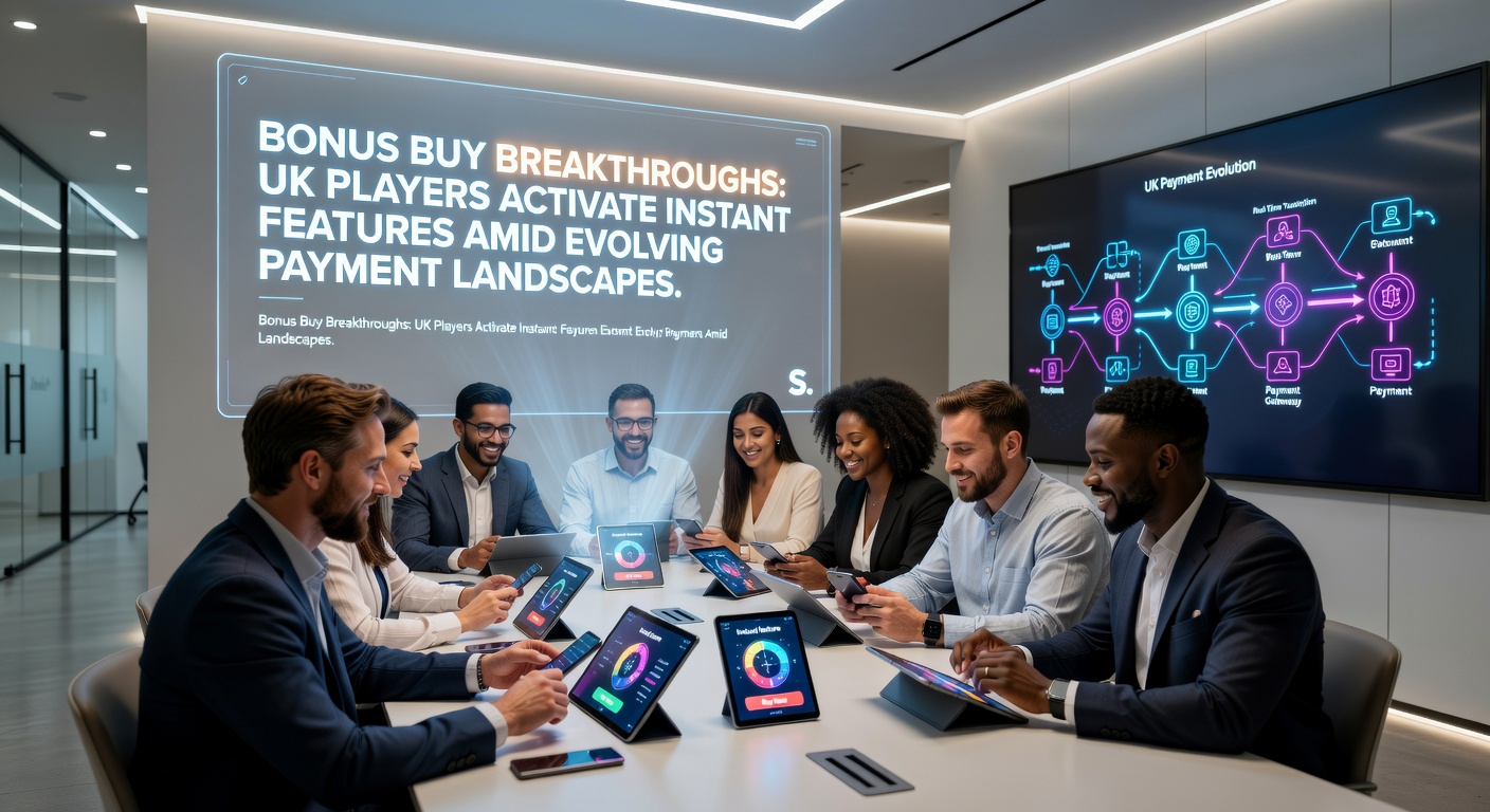 Dynamic slot screen showing bonus buy activation alongside instant payment options and innovative feature reels