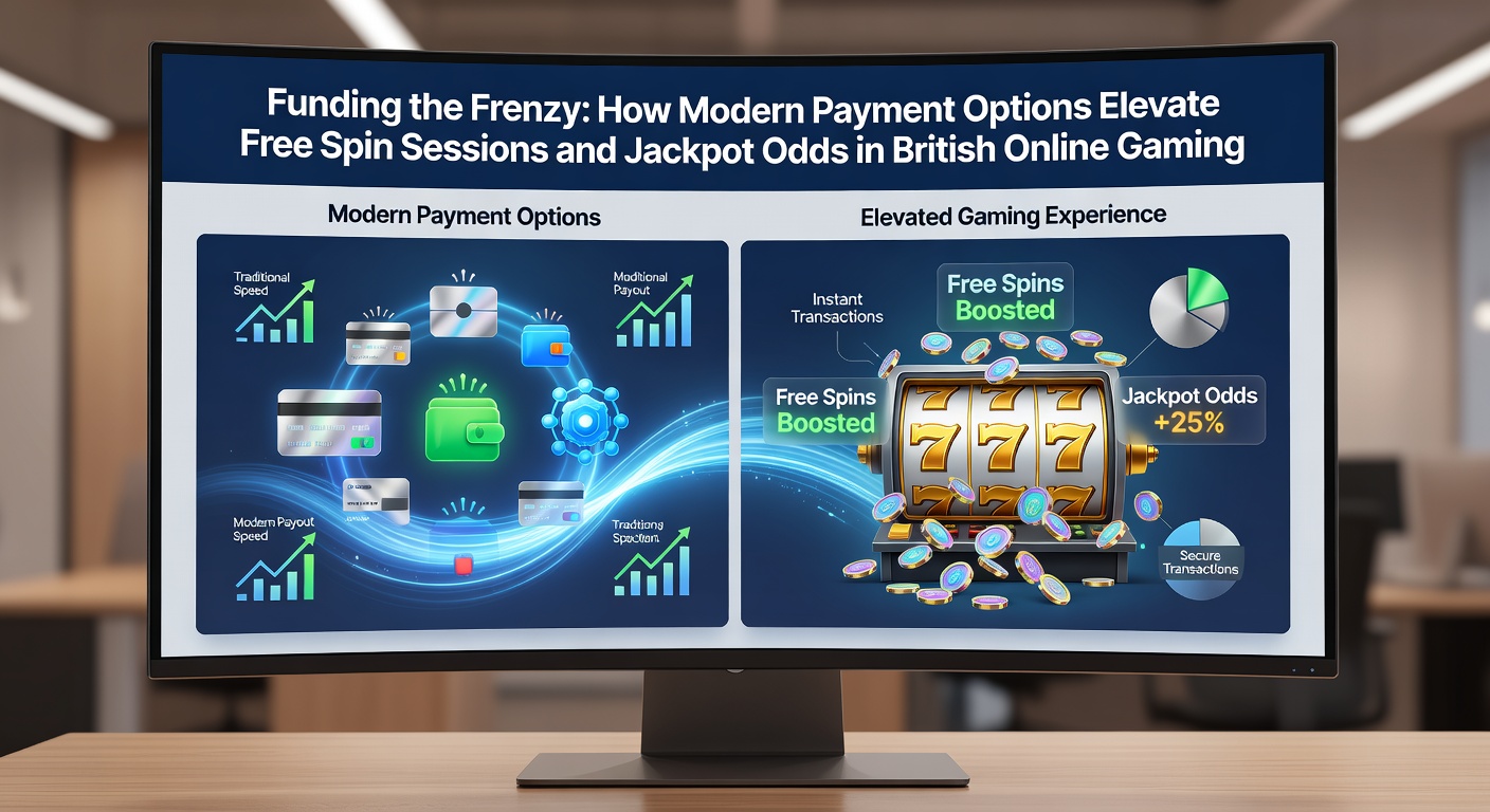 Sleek mobile screen showing a one-tap deposit confirmation leading to exploding free spins and a rising progressive jackpot bar amid UK casino branding