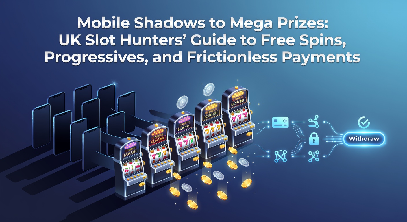 A vibrant mobile screen displaying a slot game with spinning reels under dim lighting, capturing the essence of on-the-go play from shadows to jackpot wins