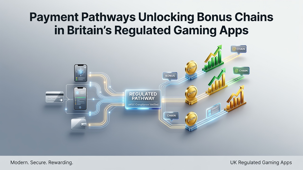 Mobile interface displaying successive bonus stages activated through verified payment routes