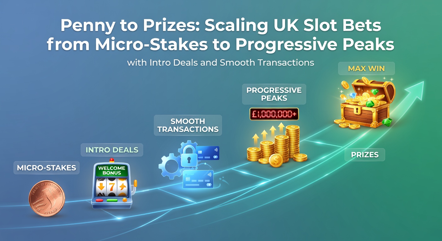 Player scaling bets on a vibrant UK slot machine screen from penny stakes to high-roller progressive jackpots, highlighting bonus icons and seamless payment flows
