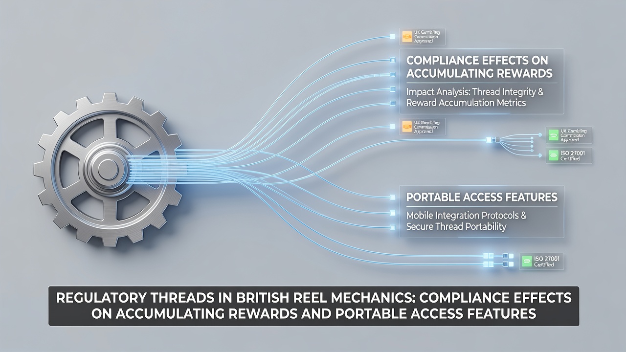 British slot reel mechanics diagram showing regulatory compliance layers and reward accumulation pathways