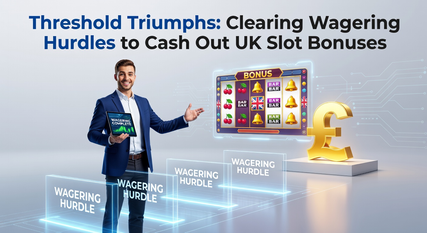 Slot machine interface displaying bonus wagering progress bar and cashout button on a UK online casino platform