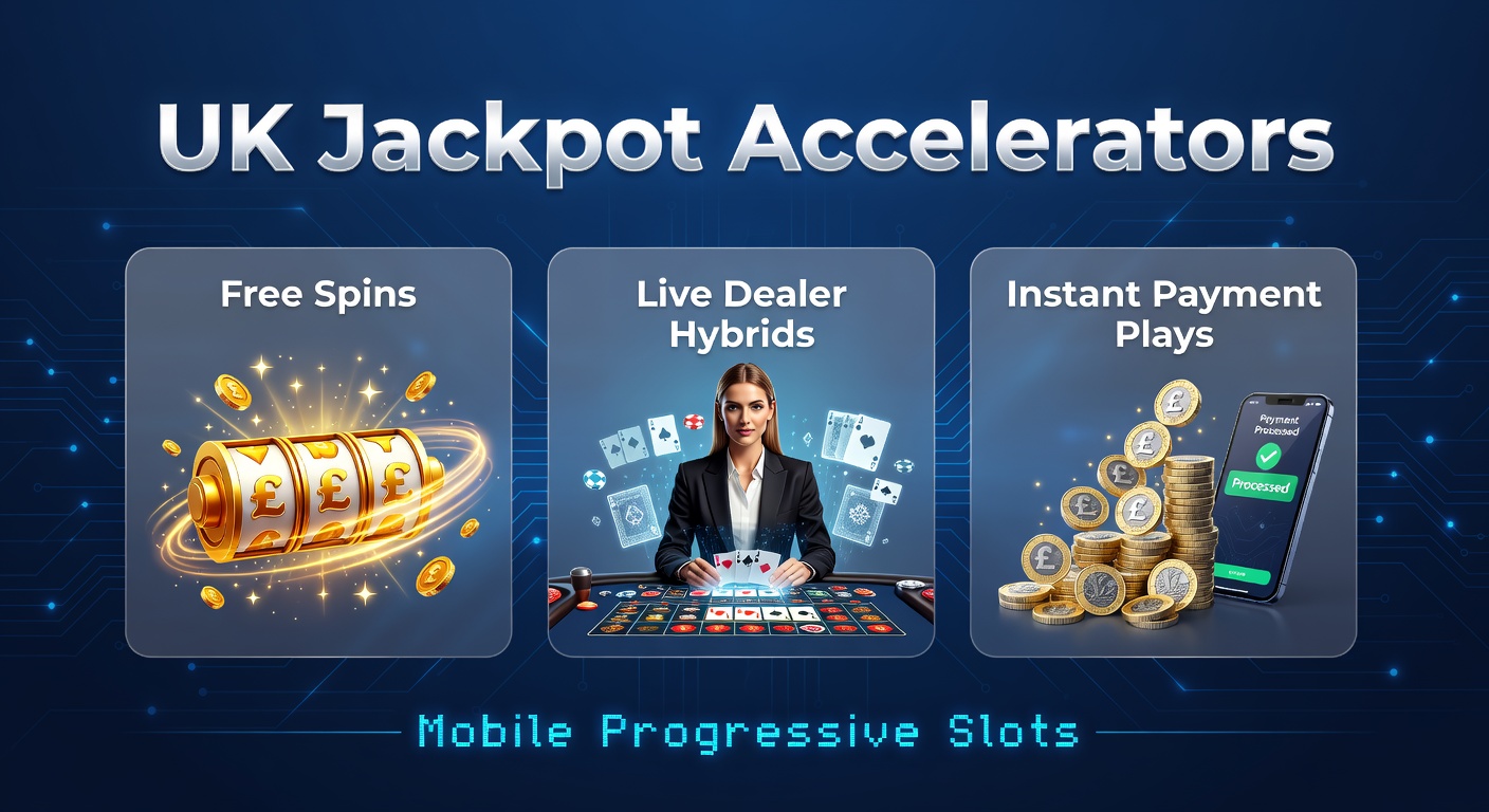 Player on mobile device spinning progressive slots with jackpot accelerator features glowing on screen